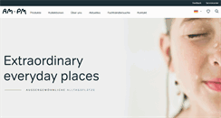 Desktop Screenshot of ampm-germany.com